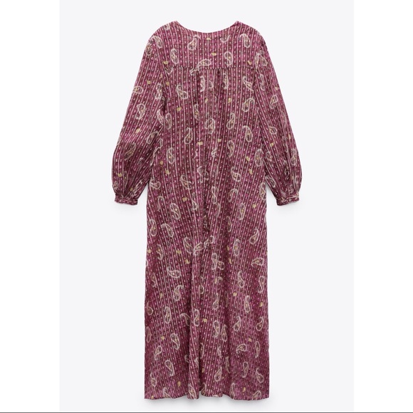 Zara Dresses Zara Paisley Print Dress Poshmark